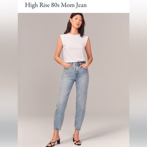 Abercrombie High Rise 80’s Jeans